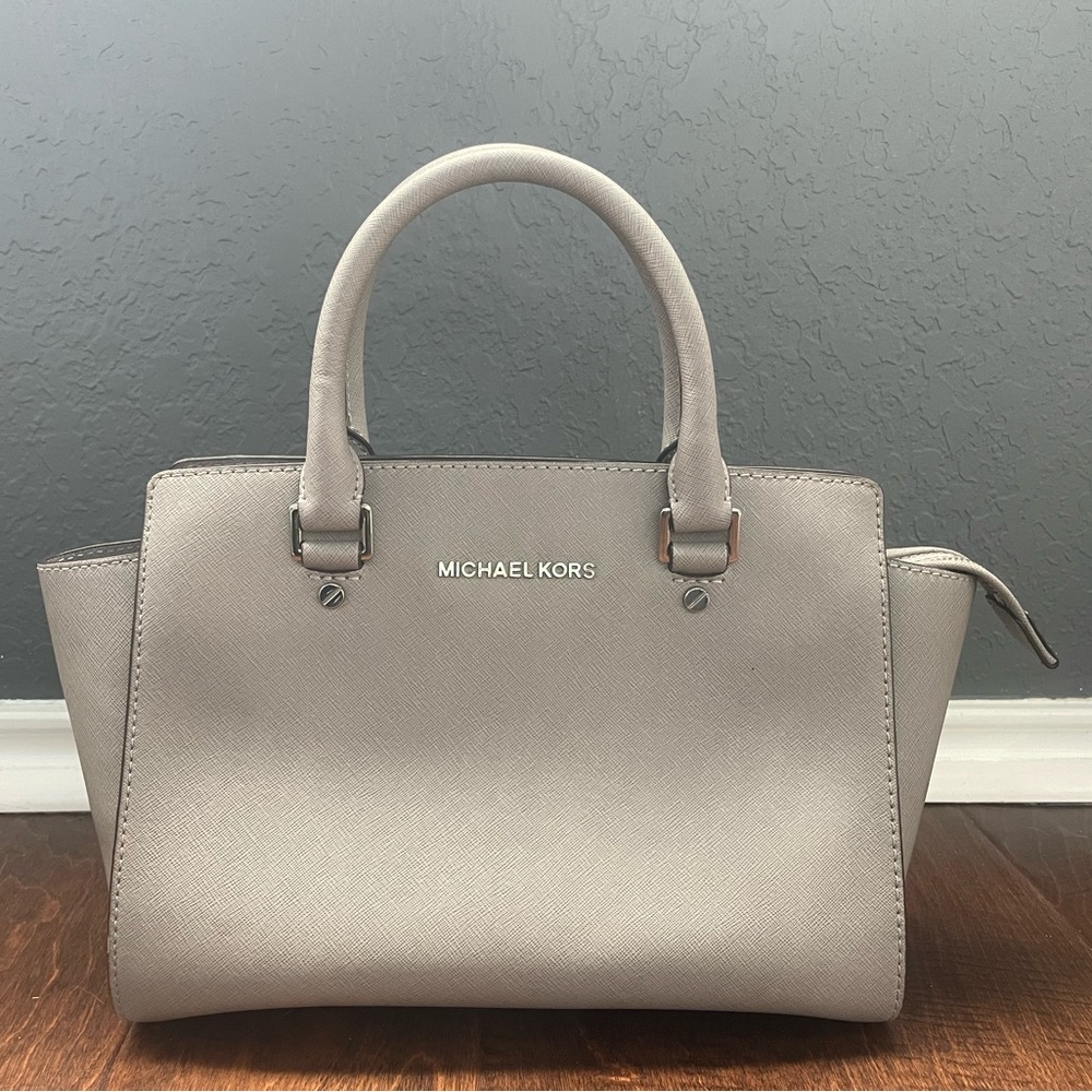 Michael Kors Gray Handbag